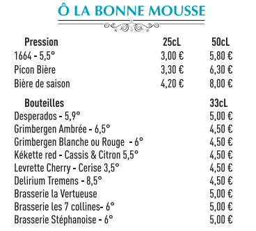 La bonne Mousse